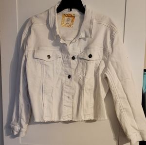 White Good Hart Denim jacket